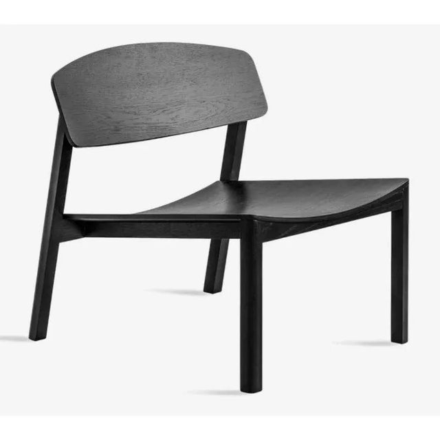Set of 4, Halikko launge, black by Made By Choice Dimensions: 66 x 64 x 69 cm Materials: solid oak Standard finishes:...