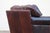 Vintage Old Hickory Tannery Brown Leather Chaise Lounge Chair, Feather Cushions For Sale - Image 13 of 18