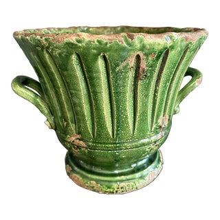 Italian Majolica Jardiniere For Sale