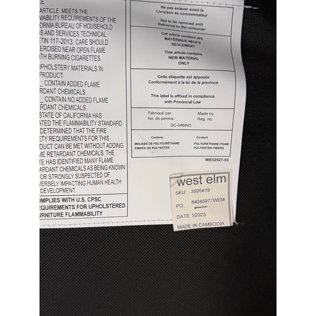 Design Plus Gallery presents the Spencer Leather Recliner form West Elm in their color Navy. With its show wood frame and...