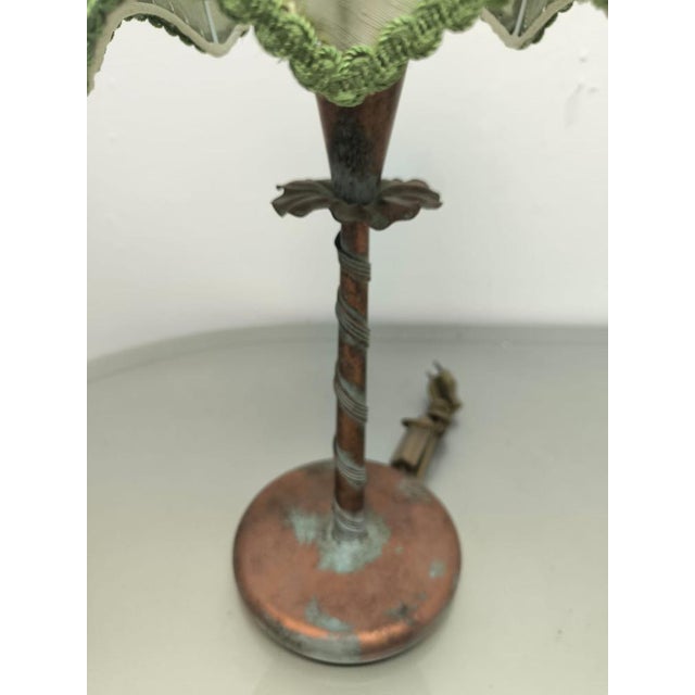 Mid-Century Modern Vintage Classsical Lamp with Lampshade, 1980s For Sale - Image 3 of 11