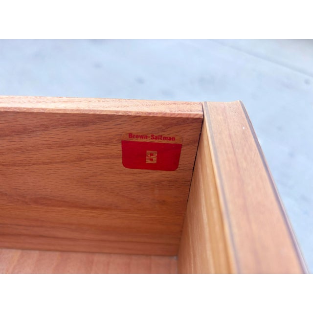 1960s Mid Century Walnut Chest of Drawers by John Keal for Brown Saltman For Sale - Image 13 of 13