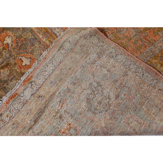 Late 19th Century Authentic 19th Century Persian Sultanabad Rug For Sale - Image 5 of 9