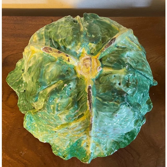 Antique 18th Century French Faience Lettuceware Cabbage Soup Tureen For Sale In New York - Image 6 of 13