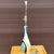 Blue Signed Jill Rosenwald Abstract Art Pottery Lamp With Matching Finial For Sale - Image 8 of 11