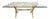 Mid Century McGuire Style Bamboo With Rawhide Wrap and Glass Top Dining Table For Sale