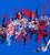 Modern Raymond Moretti, Rimbaud's Illuminations in Blue and Red, Screen Print For Sale - Image 3 of 6