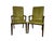 1970s Mastercraft-Attributed Burl Wood & Brass Dining Chairs, Set of 6, 1970s For Sale - Image 5 of 18