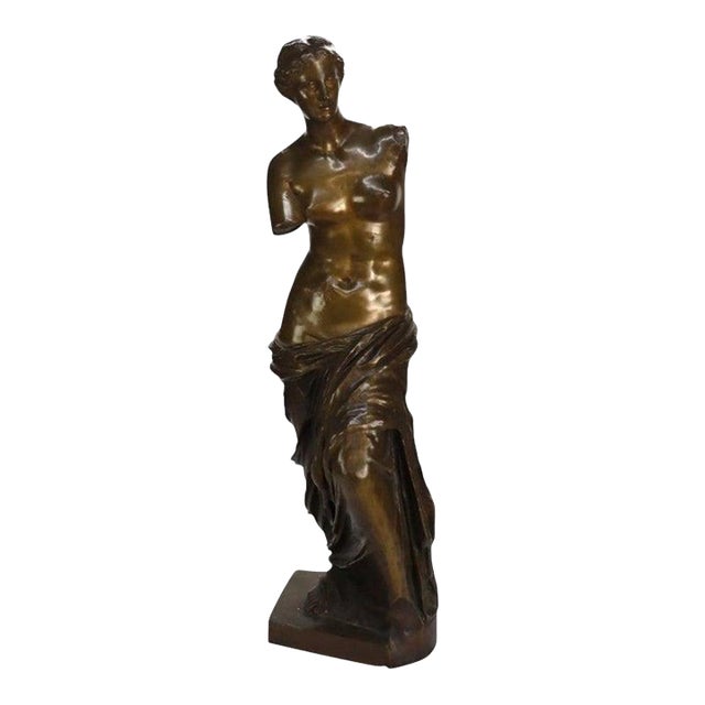 Large 39" Reduction Pierre-Louis Frédéric Sauvage Bronze “Venus De Milo" C1900 For Sale