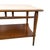Vintage Lane Acclaim Two-Tier End Table by Andre Bus | Walnut & Oak Dovetail Inlay For Sale In Philadelphia - Image 6 of 18