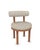 Contemporary Moca Chair in Safire 04 Fabric and Smoked Oak by Studio Rig for Collector For Sale - Image 3 of 7