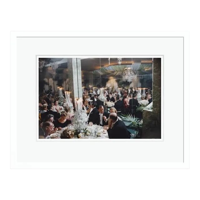 Party at Romanoff’s 20×16″ 1959 by Slim Aarons White Framed C Print For Sale
