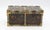 Circa 1907-1909 Huntley & Palmers "Iron Chest" Biscuit Tin Box, English. Very collectible. 17th century Armada Chest form...