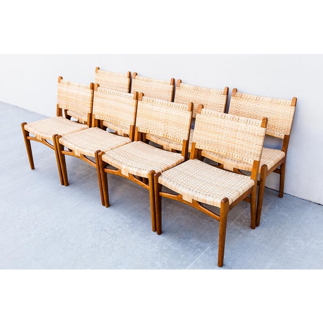 1960s Restored Hans Wegner Ch 31 Oak Dining Chairs - Set of 8 For Sale - Image 14 of 16
