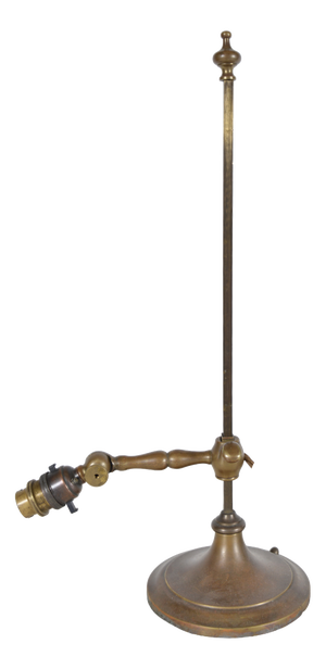 Antique Adjustable Student DeskLamp from Faraday & Son, 1900s