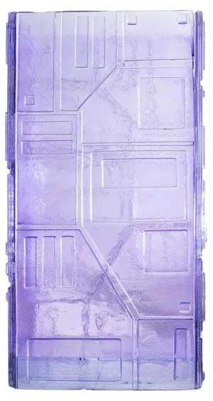 Analogic Sci-Fi Violet Vase by Mut Design