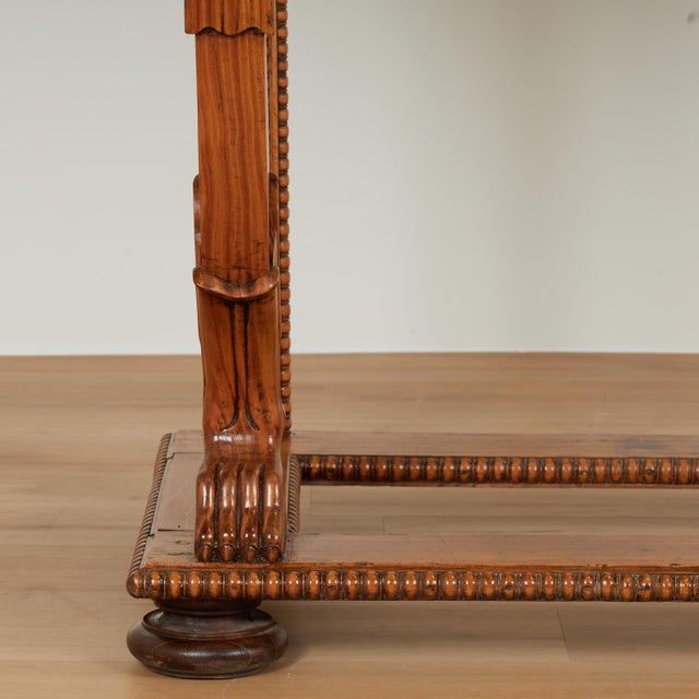Antique Anglo Indian Teak Console Table For Sale - Image 15 of 16