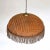 1960s 1960s French Wicker Dome Pendant Light For Sale - Image 5 of 10