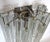 Chrome Venini Italian Triedi Glass Wall Sconces - a Pair For Sale - Image 8 of 12