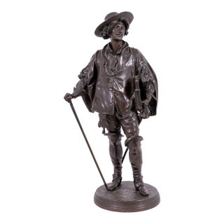 Jean Jules Salmson "Sir Anthony Van Dyck" Bronze For Sale