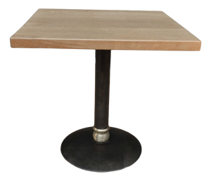 Vintage Oak Bistro Table, 1960s