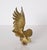 Italian Gold Plated Fighting Cockerel Ornaments, 1960s, Set of 2 For Sale - Image 10 of 16