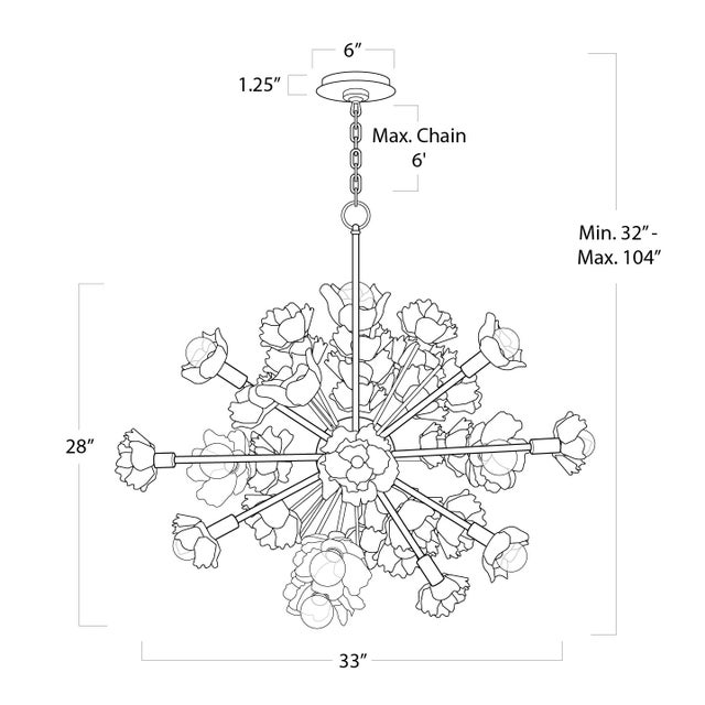 Not Yet Made - Made To Order Regina Andrew Adeline Chandelier For Sale - Image 5 of 6