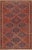 Antique Sumak Rust/Navy Rug, 10' 4" X 16' 4" For Sale - Image 4 of 5