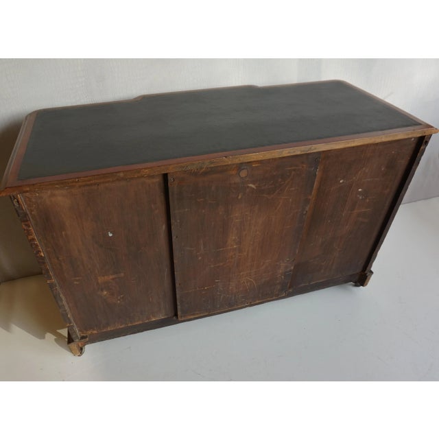 Brown Antique Mahogany Desk or Dressing Table For Sale - Image 8 of 16