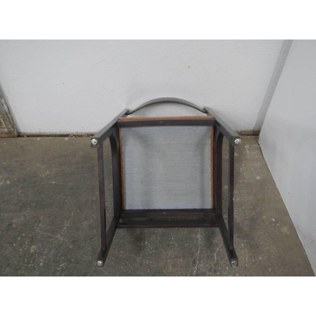 Chair with Fabric Seat, 1970s For Sale - Image 6 of 8