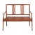 Art Nouveau Walnut Sofa from Jakob & Joseph Kohn For Sale - Image 3 of 11