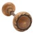 Pair of 1910s Brass Lockwood Tours Entry Door Knobs For Sale