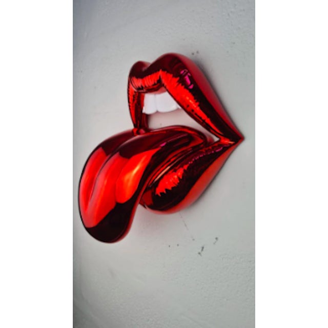 Sagrasse, Red Satisfaction, 2023, Resin For Sale - Image 4 of 4