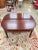 Pair of Antique Mahogany Drop-Leaf Dining Tables With Carved Rope-Twist Legs For Sale - Image 4 of 11