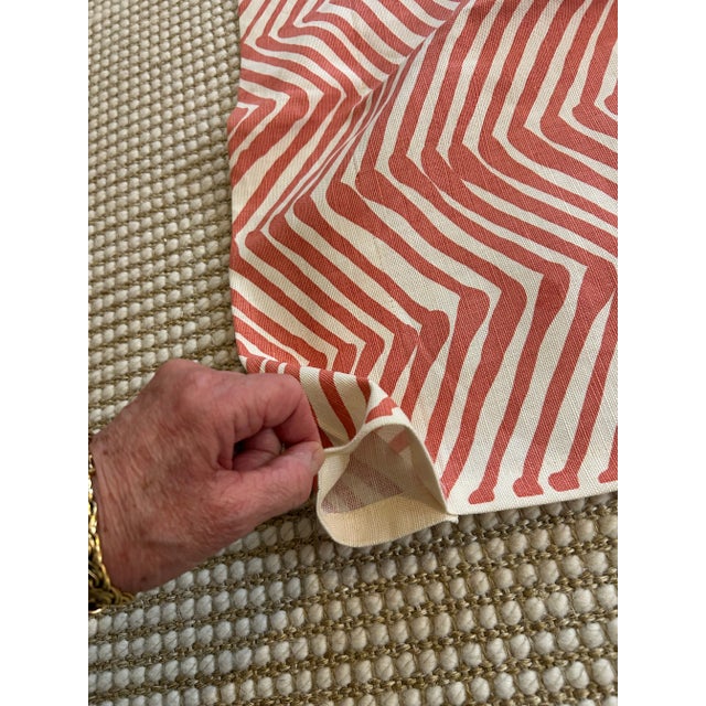 2020s Alan Campbell Zig Zag Fabric For Sale - Image 5 of 5