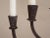 XL Antique Iron Candelabra For Sale - Image 4 of 7