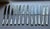 1960s A Cased Set of 12 Silver Dinner Knife, Leighton by Walker & Hall For Sale - Image 9 of 17