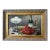 1940s M. Heller Hermann (B. 1897) German Still Life With Strawberries & Champagne, Oil on Board For Sale