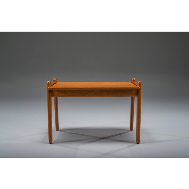 Rare teak side table designed by fredrik a. Kayser for vatne, norway, in the 1960s. Featuring elegant scandinavian lines,...
