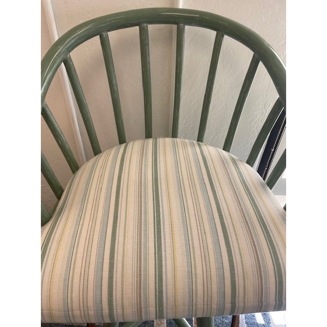 Set of 4 McGuire Coastal Chairs For Sale - Image 16 of 16