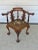 Chippendale Style Mahogany Corner Chair For Sale - Image 9 of 9