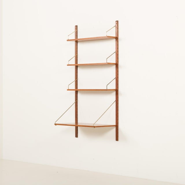Cado Vintage Home Office Shelving Unit by Poul Cadovius for Cado, 1960s For Sale - Image 4 of 11