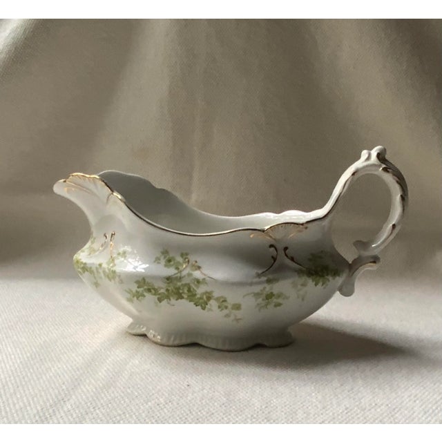 1920s Alfred Meakin English Country House Milk Jug & Sauce Boat For Sale - Image 6 of 18
