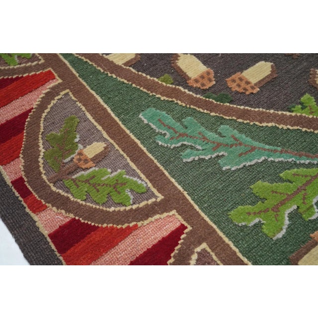 Turkish Sumak Flat Weave Wool Rug 10'0" X 14'0" For Sale - Image 4 of 9