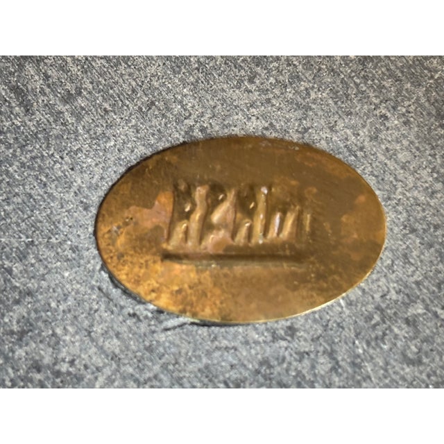 Black Michael Aram Cat and Mouse Granite Cheeseboard and Knife For Sale - Image 8 of 12