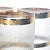 Glass Mid Century Modern Culver Highball Glasses – Set of 5 With 22k Gold Icicle Pattern For Sale - Image 7 of 10