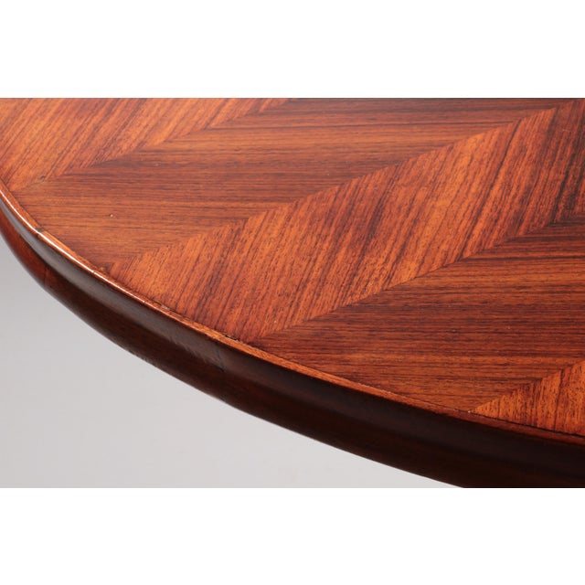Brown Mid-Century Modern Italian Dining Table by Carlo De Carli, 1960 For Sale - Image 8 of 12