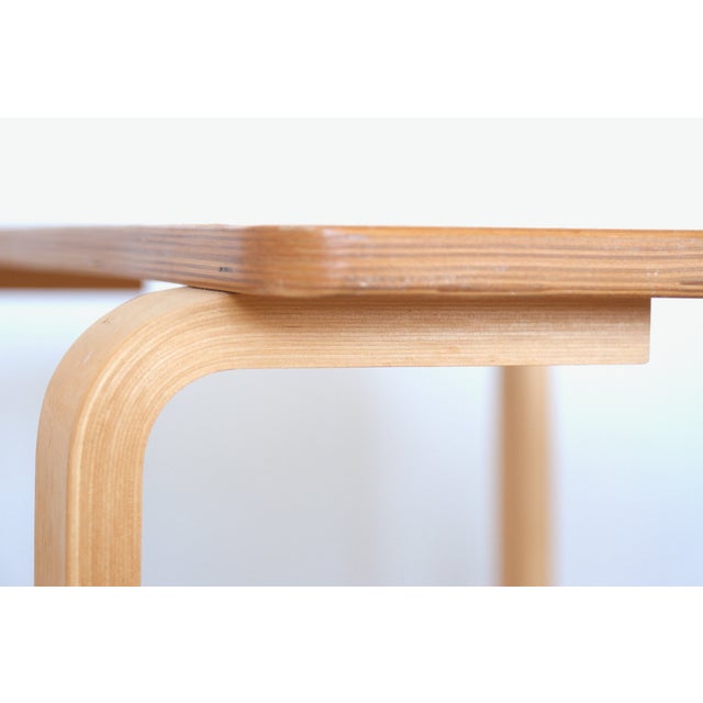 1930s Coffee Table in Birch by Alvar Aalto for Artek, 1930s For Sale - Image 5 of 9