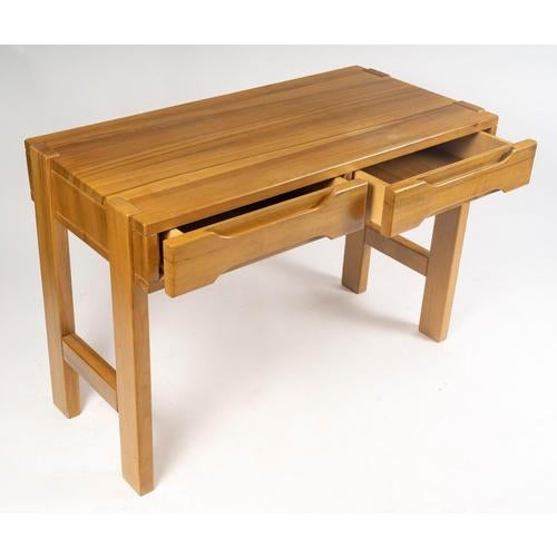 Vintage Pine Desk and Chair, 1960s, Set of 2 For Sale - Image 6 of 15