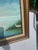 Wood 1990s Lighthouse and Egrets Seascape Painting on Canvas, Signed by the Artist, Framed For Sale - Image 7 of 9